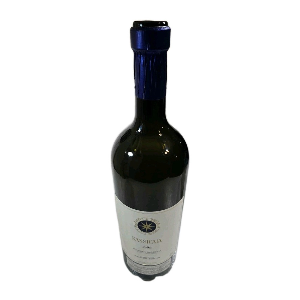 EMPTY BOTTLE – 1998 Tenuta San Guido Sassicaia – Bolgheri Sassicaia  Collectible